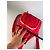 Vintage Courreges Nylon Backpack Red Silver-Tone - view 11