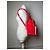Vintage Courreges Nylon Backpack Red Silver-Tone - view 2
