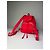 Vintage Courreges Nylon Backpack Red Silver-Tone - view 6