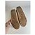Pantofole vintage Gucci in scamosciato foderate in shearling beige crema EU37 - vista 8