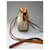 16 Céline Bolso de Hombro Vintage Celine en Lona Recubierta Cream Tan Beige  - vista 10