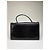 Vintage Givenchy strukturierte Lederhandtasche Schwarz Gold - Ansicht 2