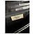 Vintage Givenchy strukturierte Lederhandtasche Schwarz Gold - Ansicht 4