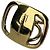 Salvatore Ferragamo Anello Vintage Ferragamo in metallo dorato con logo inciso D'oro