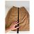 Gonna di lana vintage Dior Tan M Cammello - vista 9