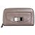 Chloé Vintage Chloe Pebbled Leather Zip Wallet Blush Pink Silver