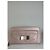 Chloé Vintage Chloe Pebbled Leather Zip Wallet Blush Pink Silver - view 10