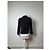 Blazer vintage Loewe in misto seta nero S - vista 3