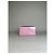 Edge Céline Vintage Celine Grained Leather Wallet Pink Silver - view 10