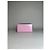 Edge Céline Vintage Celine Grained Leather Wallet Pink Silver - view 9