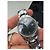 Orologio da polso vintage Fendi in acciaio inossidabile nero e argento - vista 6