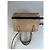 Vintage Coach Handtas aus strukturierter Leder Beige Hell Gold - Ansicht 11