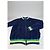 Giacca in velluto di cotone vintage Dior da uomo Blu navy Giallo Verde L - vista 4