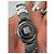 Orologio da polso vintage Givenchy in acciaio inossidabile argento e oro - vista 3