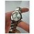 Orologio da polso vintage Givenchy in acciaio inossidabile argento e oro - vista 5