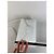 Clutch in pelle vintage Givenchy bianco argento - vista 12