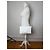 Clutch in pelle vintage Givenchy bianco argento - vista 14