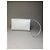Clutch in pelle vintage Givenchy bianco argento - vista 2