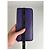 Vintage Loewe Leather Zip Wallet Purple Silver - view 6