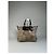 Tote de lona Coach Signature Vintage Bege Marrom Prata - vista 14