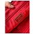 Vintage Prada Canvas Handtasche Beige Rot Silber - Ansicht 4