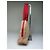 Vintage Prada Canvas Handtasche Beige Rot Silber - Ansicht 7