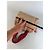 Vintage Prada Canvas Handtasche Beige Rot Silber - Ansicht 8