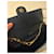 Céline Vintage Celine C Monogram Canvas Schultertasche Marineblau Grau  - Ansicht 5