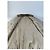 Vintage Givenchy Wool Blend Coat Fur Trim Beige Grey M - view 4