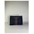 Hermès Vintage Hermes Baumwoll-Clutch Navy Rust Silver Marineblau  - Ansicht 13