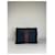 Hermès Vintage Hermes Baumwoll-Clutch Navy Rust Silver Marineblau  - Ansicht 2