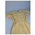 Vintage Fendi Lammzwollkleid Hellgelb M - Ansicht 12