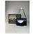 Borsa a tracolla vintage Gucci in pelle liscia nera e argento Nero - vista 2