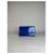 Vintage Yves Saint Laurent Leather Wallet Blue Gold-tone Snap  - view 9