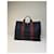 Tote in cotone vintage Hermès Navy Rust Silver Blu navy - vista 10