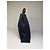 Tote in cotone vintage Hermès Navy Rust Silver Blu navy - vista 7