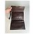 Clutch in tela jacquard vintage Loewe Marrone Nero - vista 8