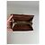 Chloé Vintage Chloe Leather Wallet Dark Brown Gold - view 3