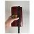 Chloé Vintage Chloe Leather Wallet Dark Brown Gold - view 8