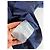 Vintage Comme Des Garcons Baumwollhemd mit Punktmuster Navy Black S - Ansicht 6