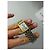 Vintage Givenchy Armbanduhr aus Edelstahl Silber Gold - Ansicht 10