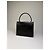 Vintage Givenchy strukturierte Lederhandtasche Schwarz Gold - Ansicht 12