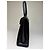 Vintage Givenchy strukturierte Lederhandtasche Schwarz Gold - Ansicht 5