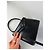 Vintage Givenchy strukturierte Lederhandtasche Schwarz Gold - Ansicht 9