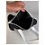 Tote Vintage Courreges in mesh con bordi in pelle Nero Bianco - vista 3
