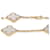Van Cleef & Arpels Yellow Gold Mother Of Pearl Vintage Alhambra Necklace  - view 3