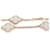 Van Cleef & Arpels Yellow Gold Mother Of Pearl Vintage Alhambra Necklace  - view 4