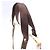 Borsa Louis Vuitton Antigua Cabas PM in Bianco x Marrone FL1005 - vista 5