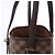 Bucket Bolso de hombro Louis Vuitton Malle Damier Ebene marrón Castaño - vista 3