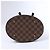 Bucket Bolso de hombro Louis Vuitton Malle Damier Ebene marrón Castaño - vista 7